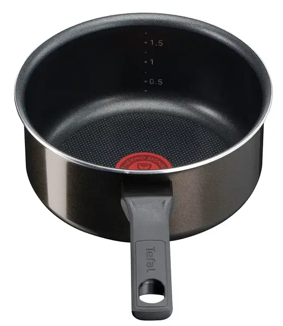 Tefal steelpan Ø 16 cm (1,5 L) - Anti-aanbaklaag - Alle Kookplaten Exclusief inductie