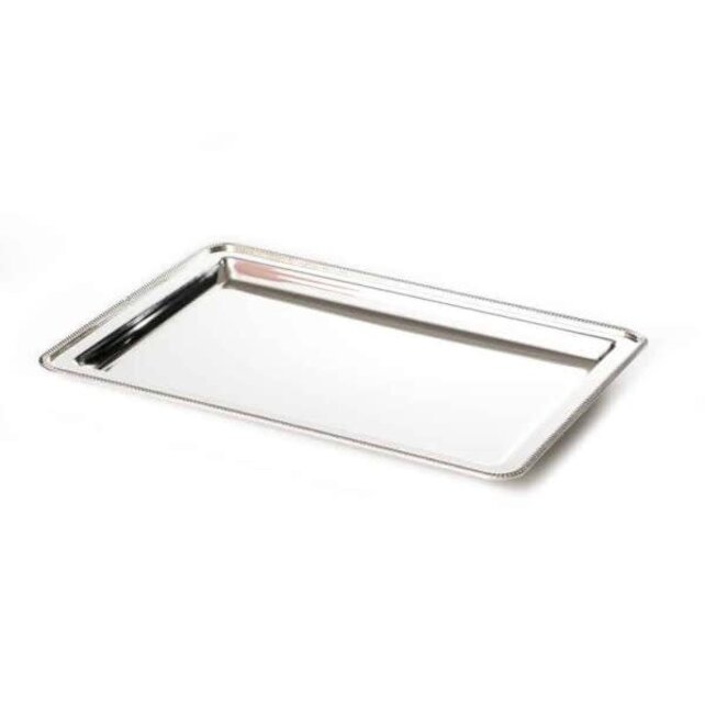 Novell Silver Plated Rectangular Serving Tray