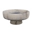 Novell Novell Decorative Grey Matte Resin Pedestal Bowl