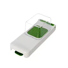 Groentesnijder met Opvangbak RVS