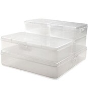 Sunware Q-line Aufbewahrungsbox 1,8L Transparent – Stapelbar mit Clipverschluss
