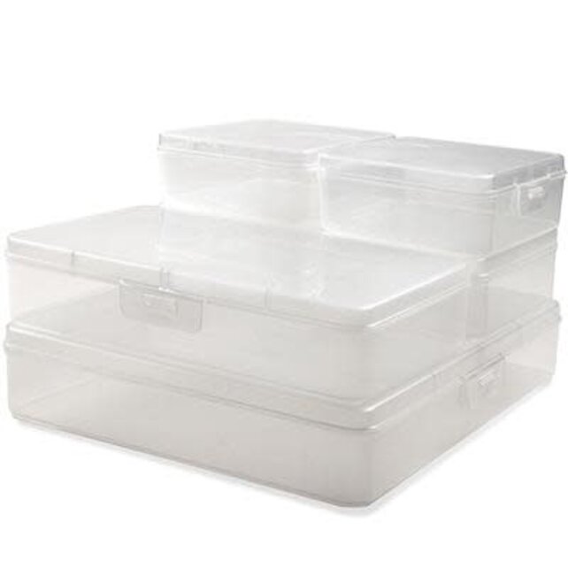 Sunware Q-line Storage Box 1.8L Transparent – Stackable with Clip Lid