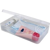 Sunware Q-line Aufbewahrungsbox 1,8L Transparent – Stapelbar mit Clipverschluss