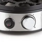Domo DO9142EK Eierkocher 7 Eier Edelstahl 400W