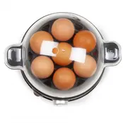Domo DO9142EK Eierkocher 7 Eier Edelstahl 400W