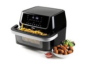 Domo DO544FR Heißluftfritteuse 10L Dual Zone schwarz