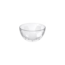 Borgonovo Borgonovo bol en verre motif géométrique 14cm  – saladier transparent