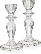 Godinger Atlantic Shabbat kandelaars zilver 15 cm set