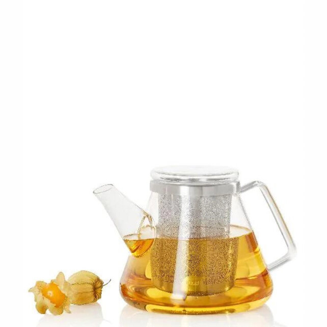 AdHoc Fusion Teekanne Glas 1L mit Edelstahl Filter