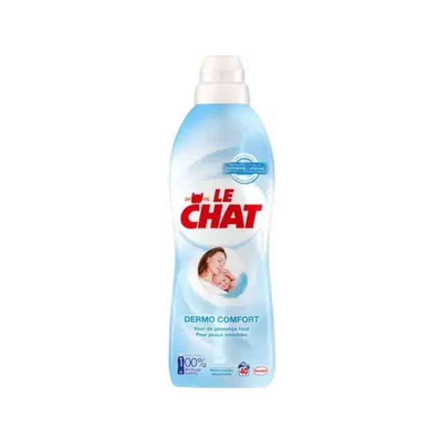 Le Chat Dermo Comfort Weichspüler Hypoallergen 40 Waschladungen 880ml