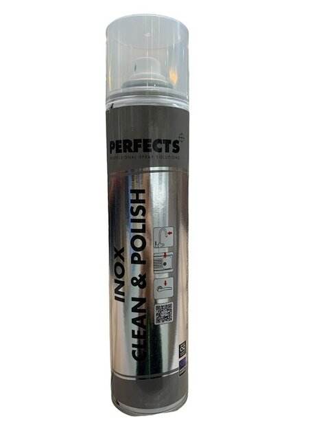 Perfects  Inox Clean & Polish Spray 300ml for Stainless Steel Surfaces