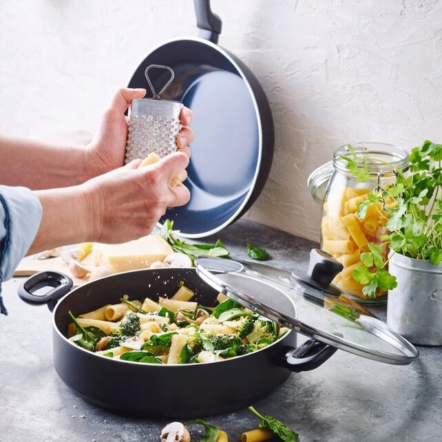 GreenPan Torino ceramic sauté pan 28 cm with lid PFAS-free