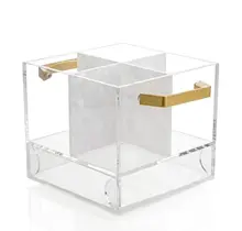 Waterdale Drehbarer Besteckhalter Pearlstone Marmoroptik