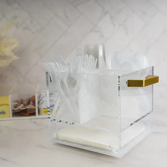 Waterdale Pearlstone Swivel Silverware Caddy