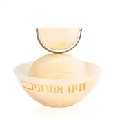 Waterdale  Draaiende Resin Mayim Achronim Set met Marmerlook