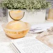 Waterdale  Set Mayim Achronim Rotatif en Résine Effet Marbre