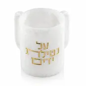 Luxury Resin Washing Cup with Double Handles