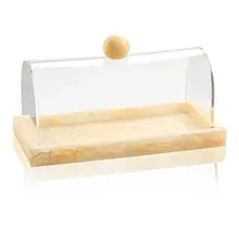 Waterdale Small Rectangular Resin Cake Dome
