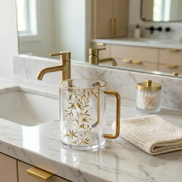 Waterdale Floral Bird Washing Cup