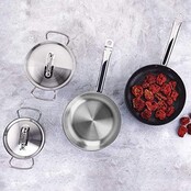 Korkmaz Tombik stainless steel saucepan 16 cm 1.4L silver
