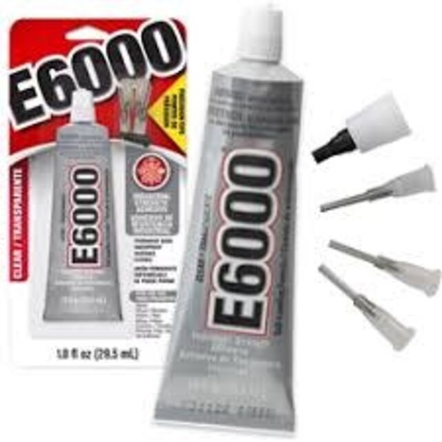 E6000 Clear 29.5ml With Precision Tips