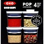 Oxo Oxo Pop Container mini vierkant set 4