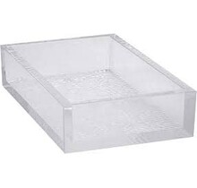 Kingzak Acrylic Guest Towel Holder Rectangle