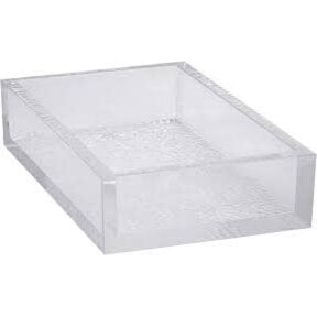 Kingzak Acrylic Guest Towel Holder Rectangle