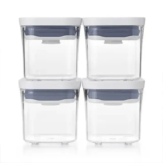 OXO Good Grips Mini POP 4 Piece Container Set – Airtight Kitchen Storage Containers