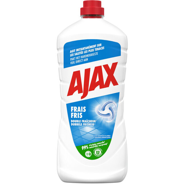 Ajax Allzweckreiniger Frisch 1,25 L – Leistungsstark, Umweltfreundlich mit Doppel-Frische