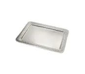 Paldinox Silver Plated Nickel Tray Rectangular 20x28cm