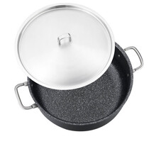 Keramik Schmorpfanne mit Deckel
