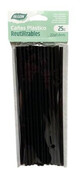 30 Black Straws