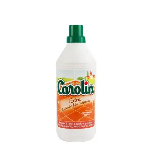 Carolin Floor Cleaner Extra Huile de Lin - 1 litre