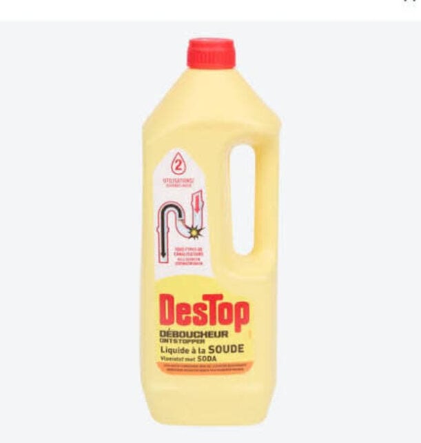 Destop Vloeibare Ontstopper 1lt Met Soda