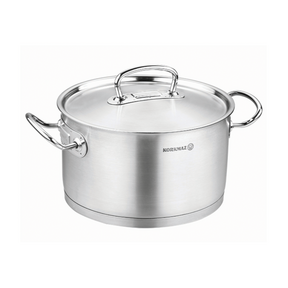 Casserole pot 24cm 6.2L - stainless steel