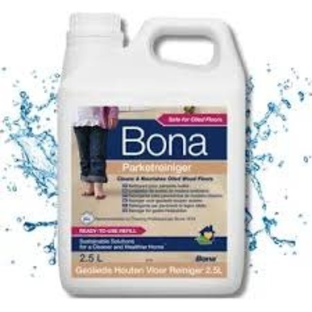 Bona Oiled Wood Floor Cleaner 2.5L for Oiled Wooden Floors and Parquet