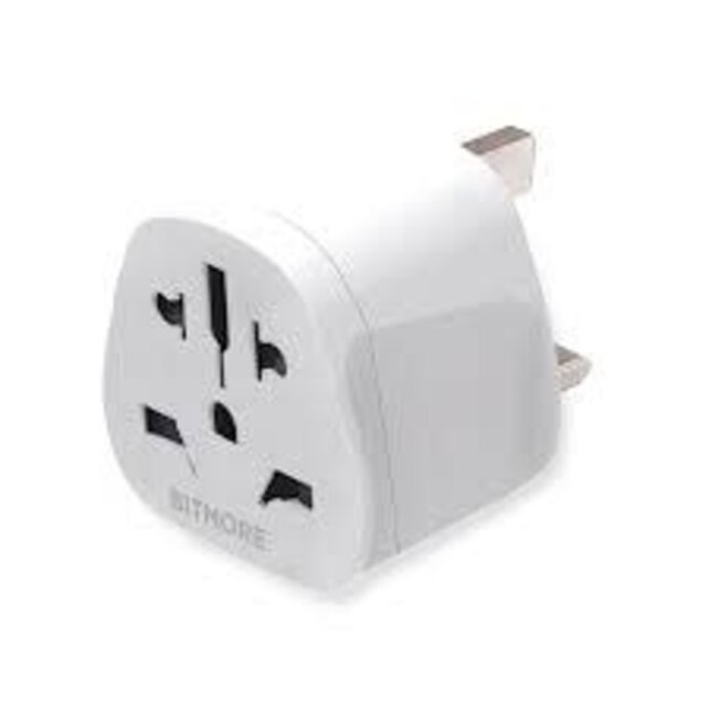 Bitmore Universele Reisadapter naar UK 3-Pin