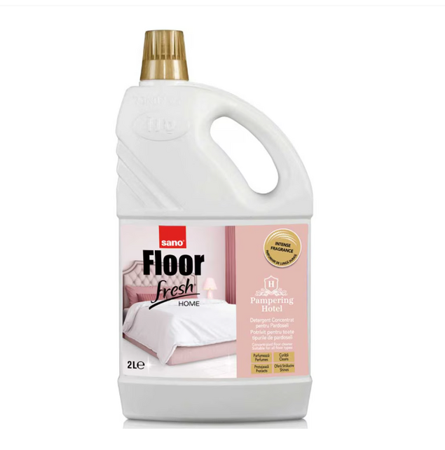 Sano Floor Fresh Home Pampering Hotel Vloerreiniger 4-in-1 2L – reinigt, polijst en beschermt