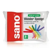 Sano  Magic Sponge 2 Pack – Removes Tough Stains Effortlessly