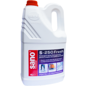 Sano Floor S-250 Schuimarme Vloerreiniger 4L – voor Schrobmachine, Reinigt en Parfumeert
