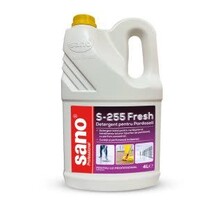 Sano Professional Floor S-255 Vloerreiniger Concentraat 4L – Verwijdert Vet en Vlekken, voor Machine & Handmatig Gebruik