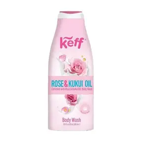 Rose & kukui oil body wash 500ml