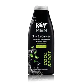 3-in-1 Shampoo & Duschgel 500ml - Herren
