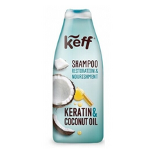 Keff Shampoo Keratin & Coconut Oil 500ml