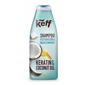 Shampoo keratine & kokosolie 500ml - voedend