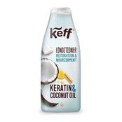Keff Conditioner Keratin & Coconut Oil 500ml – Detangles, Nourishes and Adds Shine