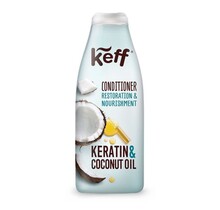 Keff Conditioner Keratin & Kokosöl 500ml – entwirrt, pflegt und verleiht Glanz