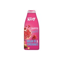 Keff Shampoo Granaatappel & Argan Olie 500ml – voedt droog en beschadigd haar