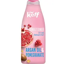 Keff Conditioner Granaatappel & Argan Olie 500ml – ontklit droog en beschadigd haar